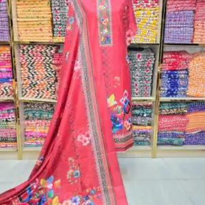 ইন্ডিয়ান কোসেক সিকুয়েন্স আড়ি কাজের থ্রি পিছ - চার সেট কম্বো